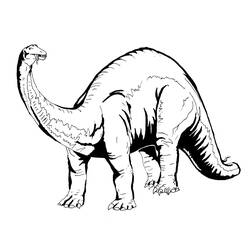 ぬりえページ: 恐竜 (動物) #5497 - 無料の印刷可能なぬりえページ
