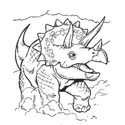 ぬりえページ: 恐竜 (動物) #5501 - 無料の印刷可能なぬりえページ