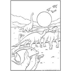 ぬりえページ: 恐竜 (動物) #5530 - 無料の印刷可能なぬりえページ