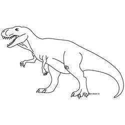 ぬりえページ: 恐竜 (動物) #5533 - 無料の印刷可能なぬりえページ