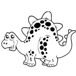 ぬりえページ: 恐竜 (動物) #5537 - 無料の印刷可能なぬりえページ