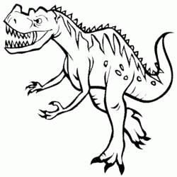 ぬりえ: 恐竜 - 無料の印刷可能なぬりえページ