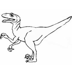 ぬりえページ: 恐竜 (動物) #5571 - 無料の印刷可能なぬりえページ
