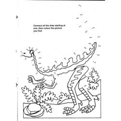 ぬりえページ: 恐竜 (動物) #5577 - 無料の印刷可能なぬりえページ