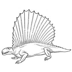 ぬりえページ: 恐竜 (動物) #5626 - 無料の印刷可能なぬりえページ