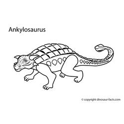 ぬりえページ: 恐竜 (動物) #5650 - 無料の印刷可能なぬりえページ