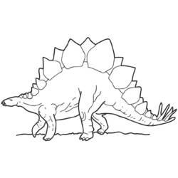 ぬりえページ: 恐竜 (動物) #5655 - 無料の印刷可能なぬりえページ