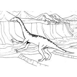 ぬりえページ: 恐竜 (動物) #5661 - 無料の印刷可能なぬりえページ