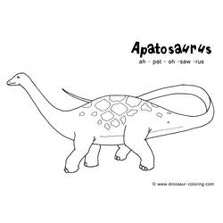 ぬりえページ: 恐竜 (動物) #5664 - 無料の印刷可能なぬりえページ