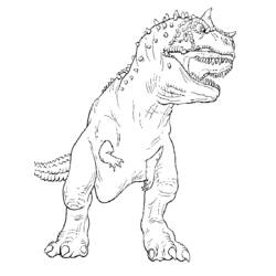 ぬりえページ: 恐竜 (動物) #5670 - 無料の印刷可能なぬりえページ