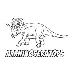 ぬりえページ: 恐竜 (動物) #5671 - 無料の印刷可能なぬりえページ