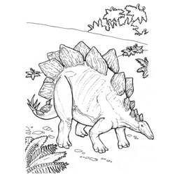 ぬりえページ: 恐竜 (動物) #5683 - 無料の印刷可能なぬりえページ
