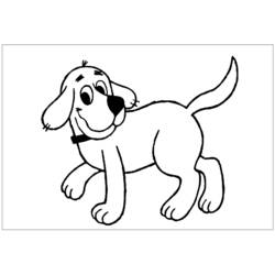 ぬりえページ: 犬 (動物) #22 - 無料の印刷可能なぬりえページ