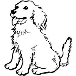 ぬりえページ: 犬 (動物) #3091 - 無料の印刷可能なぬりえページ
