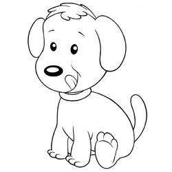 ぬりえページ: 犬 (動物) #3097 - 無料の印刷可能なぬりえページ