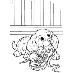 ぬりえページ: 犬 (動物) #3124 - 無料の印刷可能なぬりえページ