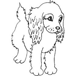 ぬりえページ: 犬 (動物) #3141 - 無料の印刷可能なぬりえページ