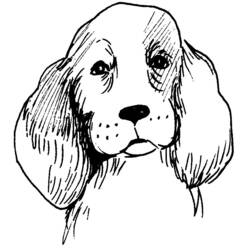 ぬりえページ: 犬 (動物) #3184 - 無料の印刷可能なぬりえページ