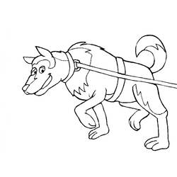 ぬりえページ: 犬 (動物) #3191 - 無料の印刷可能なぬりえページ