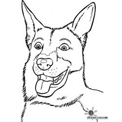 ぬりえページ: 犬 (動物) #3218 - 無料の印刷可能なぬりえページ