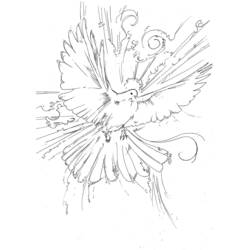 ぬりえページ: 鳩 (動物) #3891 - 無料の印刷可能なぬりえページ