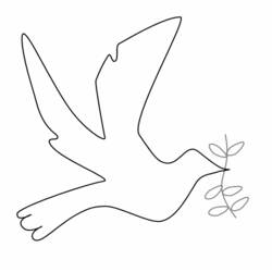 ぬりえページ: 鳩 (動物) #3928 - 無料の印刷可能なぬりえページ