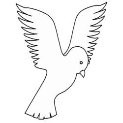 ぬりえページ: 鳩 (動物) #3981 - 無料の印刷可能なぬりえページ