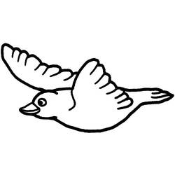 ぬりえページ: 鳩 (動物) #4009 - 無料の印刷可能なぬりえページ