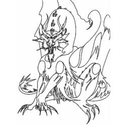 ぬりえページ: ドラゴン (動物) #5705 - 無料の印刷可能なぬりえページ