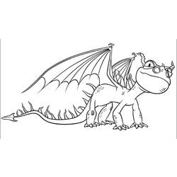 ぬりえページ: ドラゴン (動物) #5764 - 無料の印刷可能なぬりえページ
