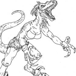 ぬりえページ: ドラゴン (動物) #5766 - 無料の印刷可能なぬりえページ