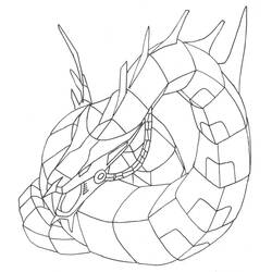 ぬりえページ: ドラゴン (動物) #5788 - 無料の印刷可能なぬりえページ