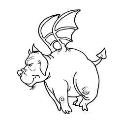 ぬりえページ: ドラゴン (動物) #5812 - 無料の印刷可能なぬりえページ