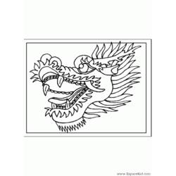 ぬりえページ: ドラゴン (動物) #5859 - 無料の印刷可能なぬりえページ
