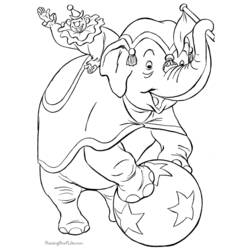 ぬりえページ: 象 (動物) #6380 - 無料の印刷可能なぬりえページ