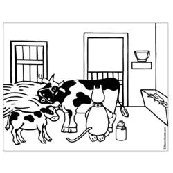 ぬりえページ: 農場の動物 (動物) #21457 - 無料の印刷可能なぬりえページ