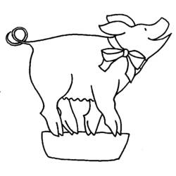 ぬりえページ: 農場の動物 (動物) #21463 - 無料の印刷可能なぬりえページ