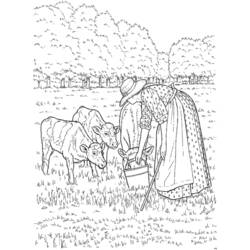 ぬりえページ: 農場の動物 (動物) #21490 - 無料の印刷可能なぬりえページ