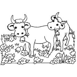 ぬりえページ: 農場の動物 (動物) #21559 - 無料の印刷可能なぬりえページ