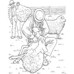 ぬりえページ: 農場の動物 (動物) #21602 - 無料の印刷可能なぬりえページ