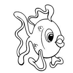 ぬりえページ: 魚 (動物) #17023 - 無料の印刷可能なぬりえページ