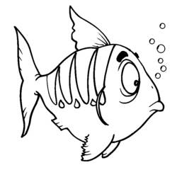 ぬりえページ: 魚 (動物) #17025 - 無料の印刷可能なぬりえページ