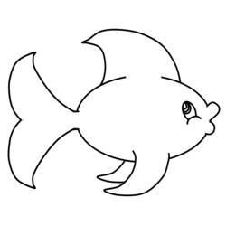 ぬりえページ: 魚 (動物) #17037 - 無料の印刷可能なぬりえページ