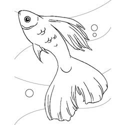 ぬりえページ: 魚 (動物) #17043 - 無料の印刷可能なぬりえページ