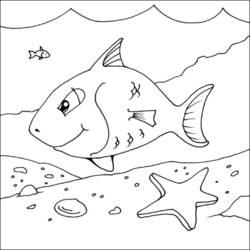 ぬりえページ: 魚 (動物) #17062 - 無料の印刷可能なぬりえページ