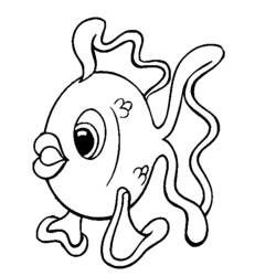 ぬりえページ: 魚 (動物) #17068 - 無料の印刷可能なぬりえページ