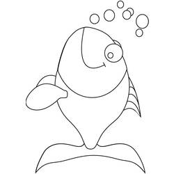 ぬりえページ: 魚 (動物) #17075 - 無料の印刷可能なぬりえページ