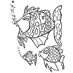 ぬりえページ: 魚 (動物) #17077 - 無料の印刷可能なぬりえページ