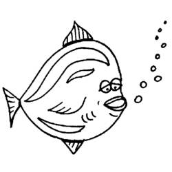 ぬりえページ: 魚 (動物) #17081 - 無料の印刷可能なぬりえページ