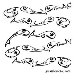 ぬりえページ: 魚 (動物) #17084 - 無料の印刷可能なぬりえページ
